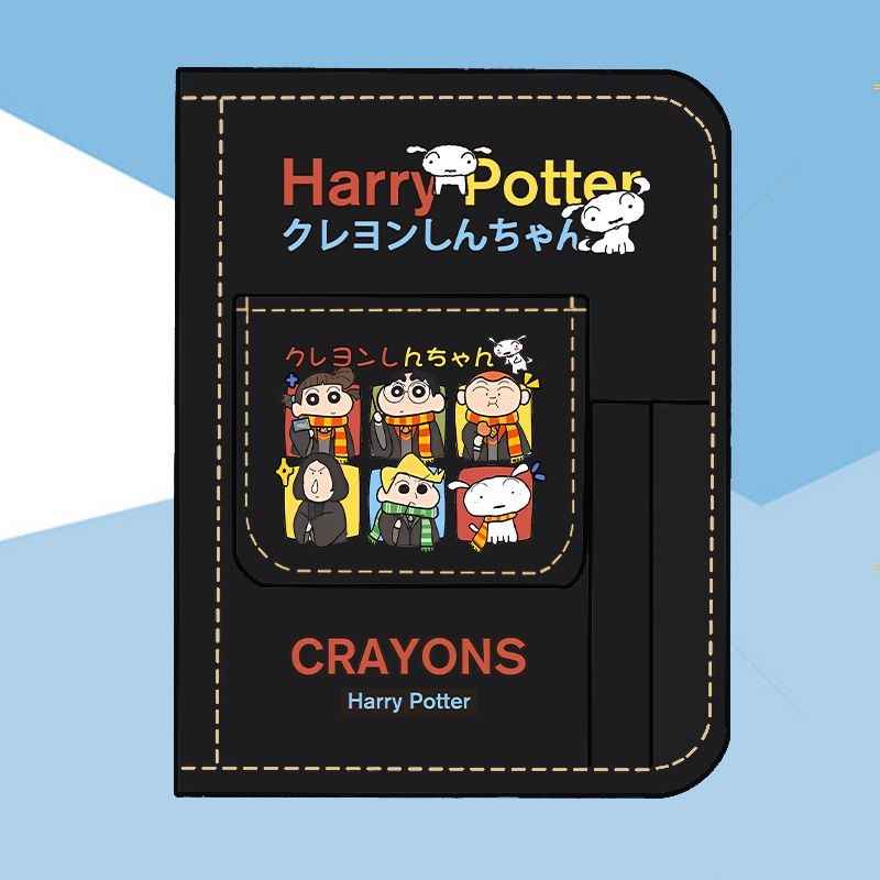 

Buku catatan dua dimensi siswa retro Crayon Shin-chan Magician A5 buku catatan harian daun longgar