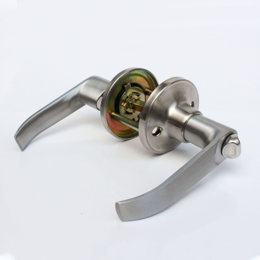 Handle Lock Pegangan Pintu Kunci Anti Maling Rumah Hotel   806 aluminium liga tiga bar kunci, kamar,