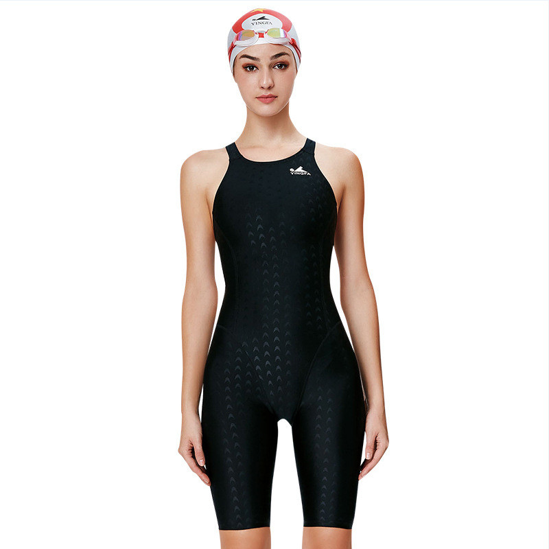 Baju Renang Wanita  Yingfa Yingfa/937/943/953 Women's Racing Swimming Training One Piece Mid Leg Swi