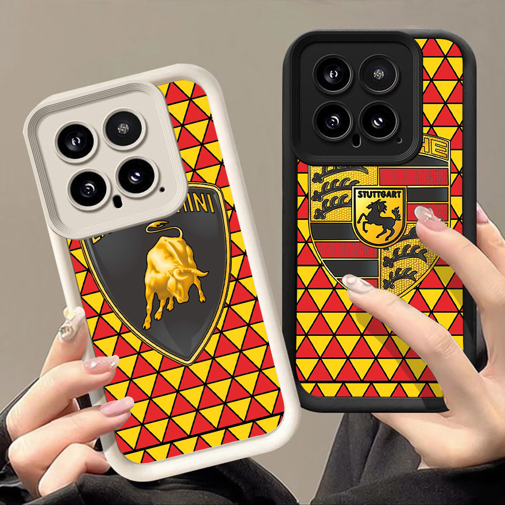 Casing untuk Xiaomi Redmi 15 15T 15C K60 Ultra POCO M3 13T 14T C65 13C 14 M4 M7 Pro Q-15 Brand Logo