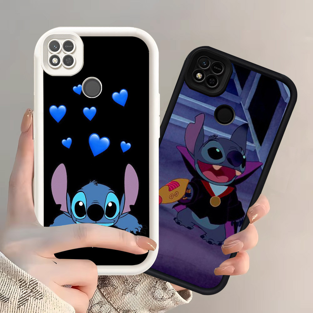 Z-53 Lilo Stitch Putih Hitam Casing untuk Realme Narzo 20 30A C21 C25Y C21Y Case