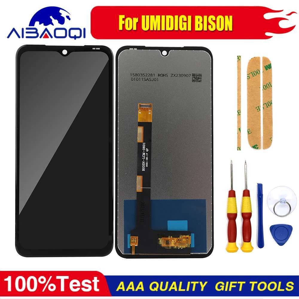 asli LCD untuk ponsel GT Umidigi BISON Bison X10 Pro