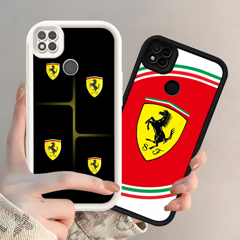 Z-46 Ferrari Putih Hitam Casing untuk Realme Narzo 20 30A C21 C25Y C21Y Case