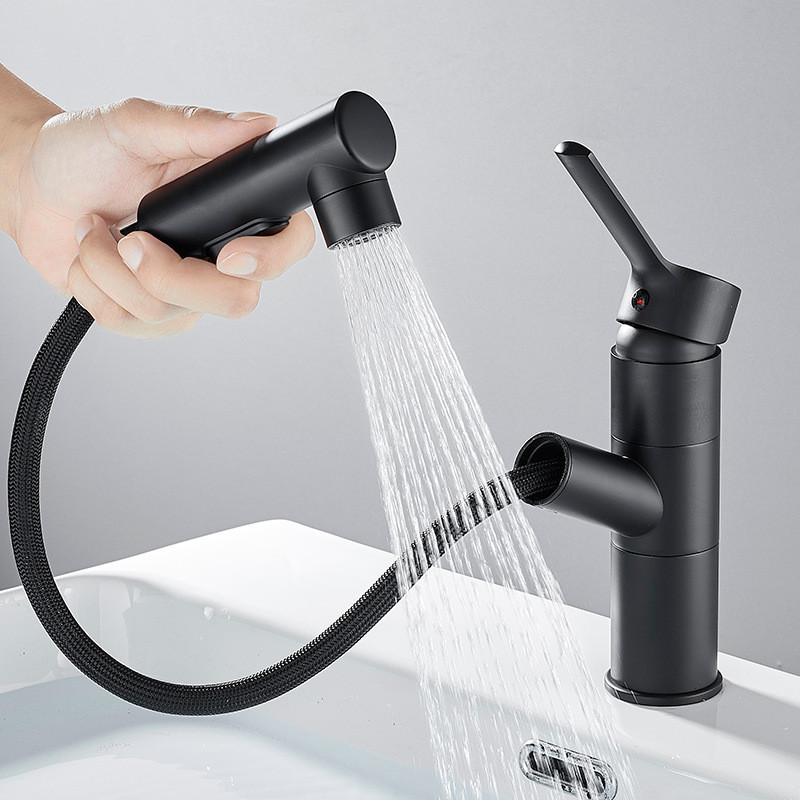 Kran Wastafel Dapur Faucet Water Taps Kitchen Cuci Piring Cuci Sayuran  Tempat penarik tembaga penuh