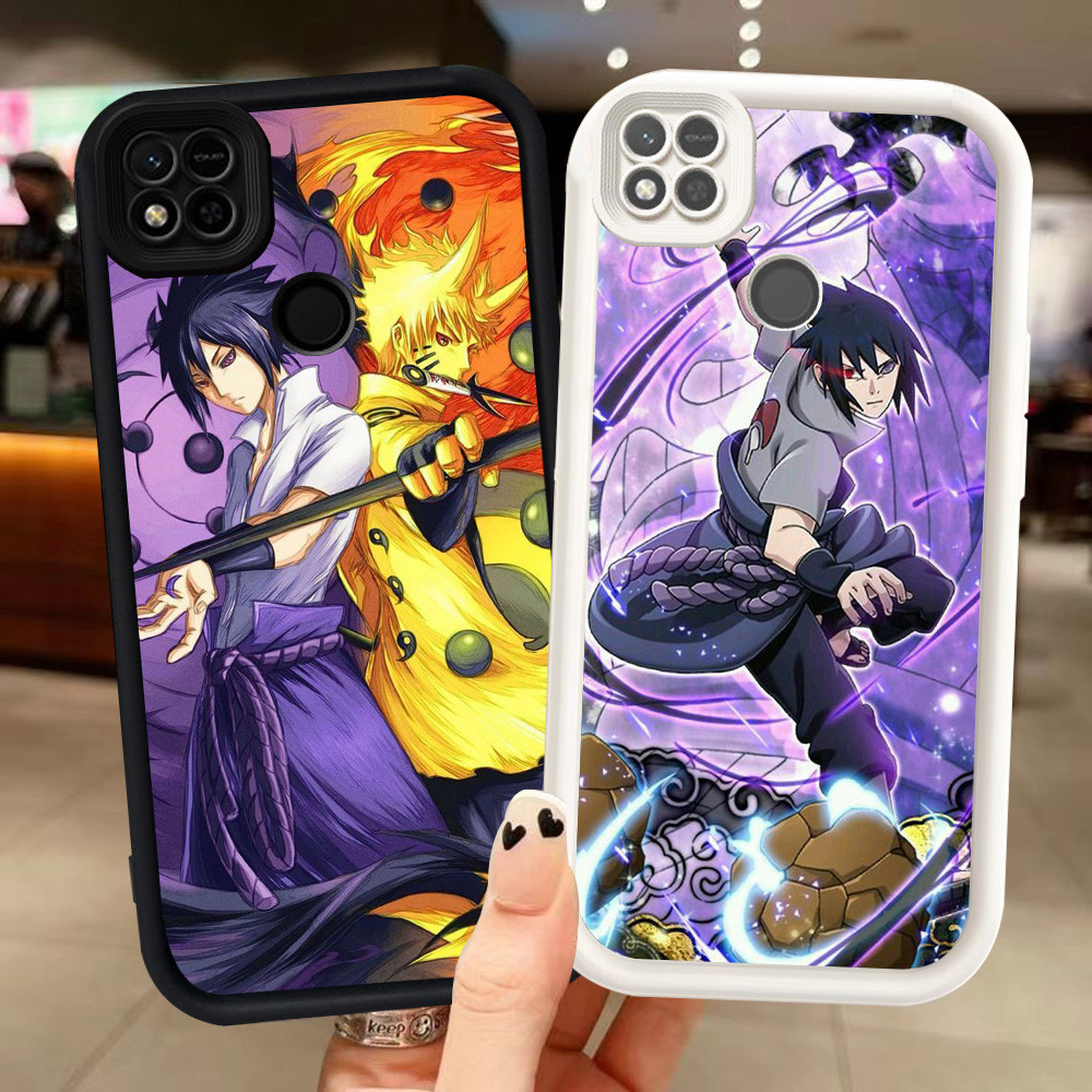 Z-25 Anime Naruto Akatsuki Putih Hitam Casing untuk Realme Narzo 20 30A C21 C25Y C21Y Case