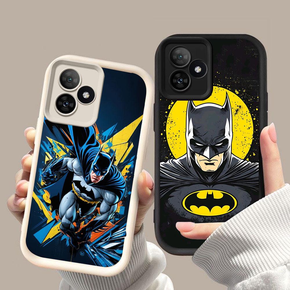 HK-11 DC Batman Luxury shockproof Casing untuk Realme C53 C61 C51 C63 Note 60 50 Narzo N53 N61 N63