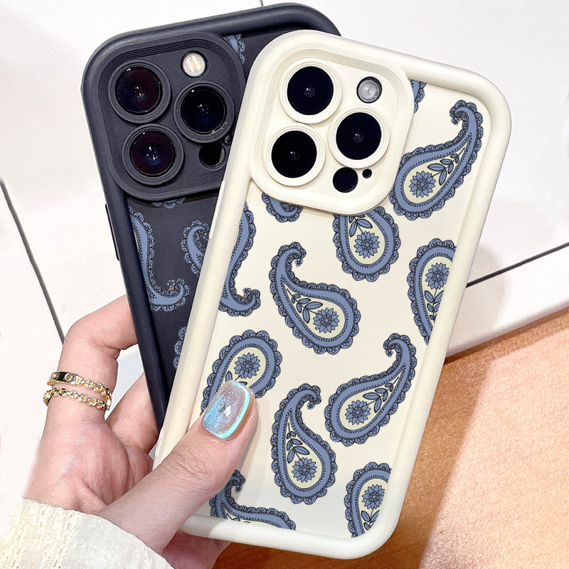 Casing Pelindung Tema Pola Boho untuk Oppo A15 A16 A17 A12 A11S A18 A31 A33 A38 A53 A54 A55 A57E A58
