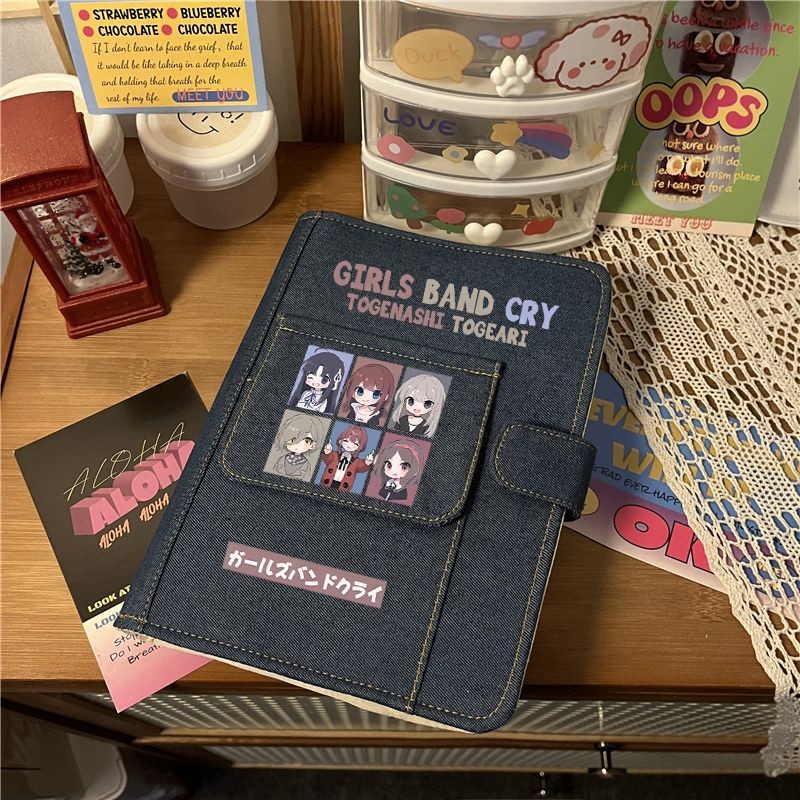 

GIRLS BAND CRY Crying Girls Band buku catatan dua dimensi buku catatan buku besar tangan lepas Jepang