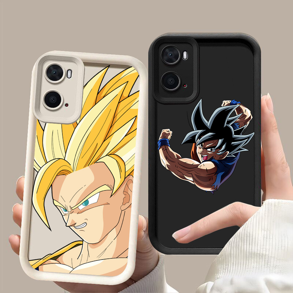 D-76 Dragon Ball Case Hitam Putih Casing untuk OPPO A83 A57s A37 A57e A76 A39 A57 A36