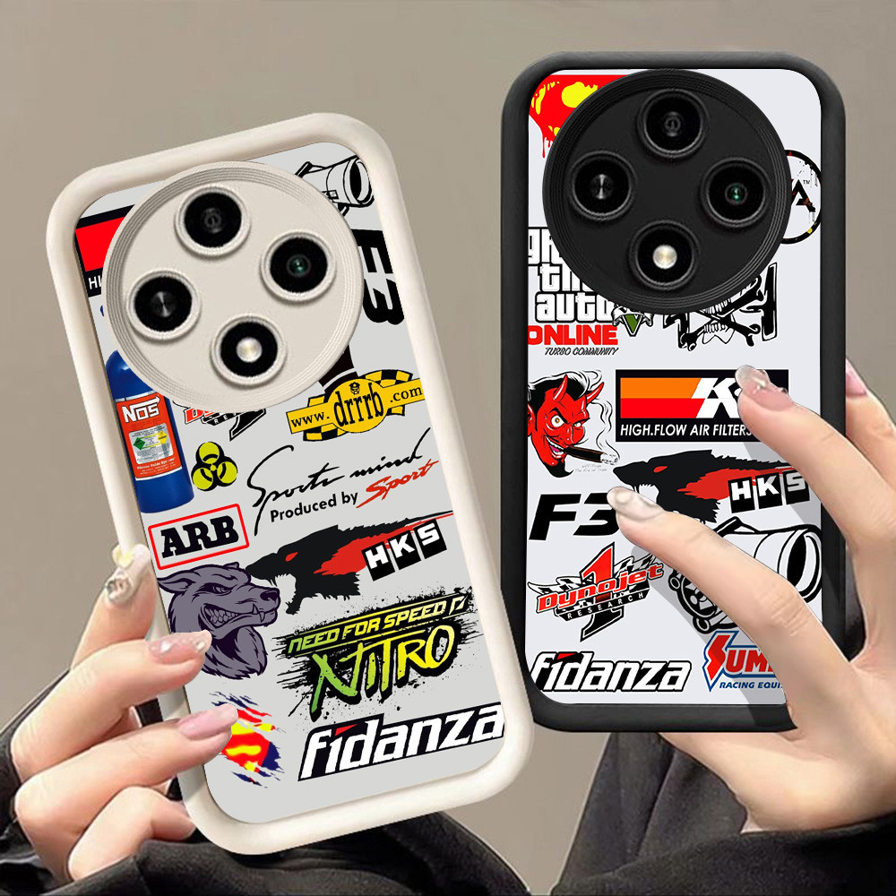 Casing untuk Xiaomi Redmi 14C POCO C75 X3 Note 9S A3 A3X 8 9 Pro Q-102 Super