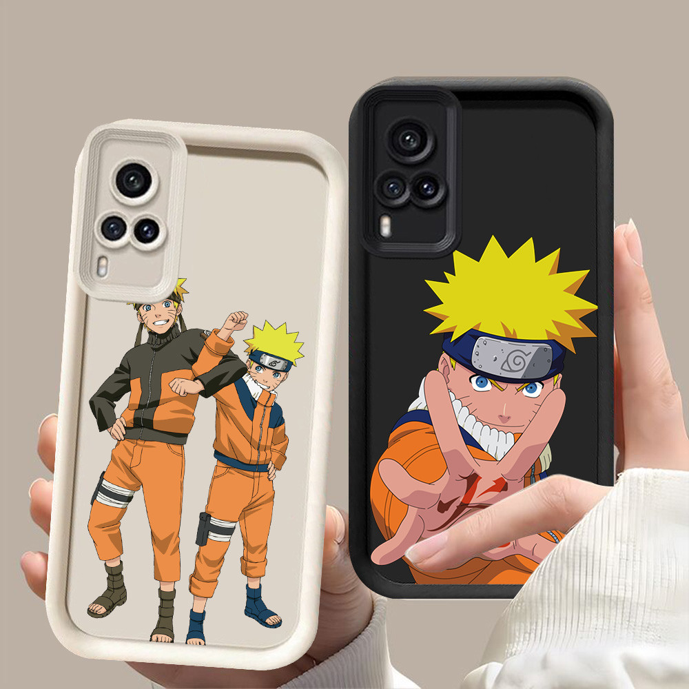 D-23 Naruto Case Hitam Putih Casing untuk VIVO Y51 Y51A Y53s Y51S Y33 Y31