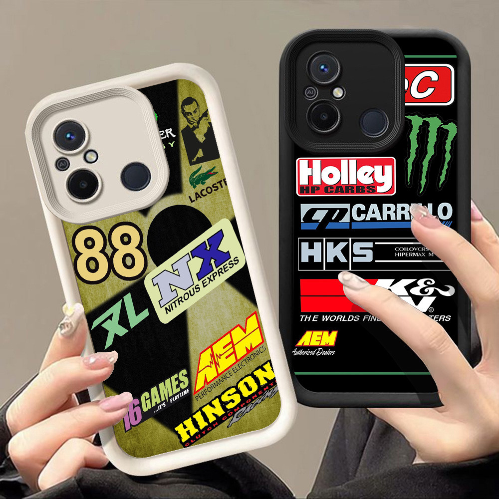 Casing untuk Xiaomi Redmi POCO C55 C31 Note A2 11A 10C A1 9A 7 9C 6A 9T 12C Pro Q-68 MoteC