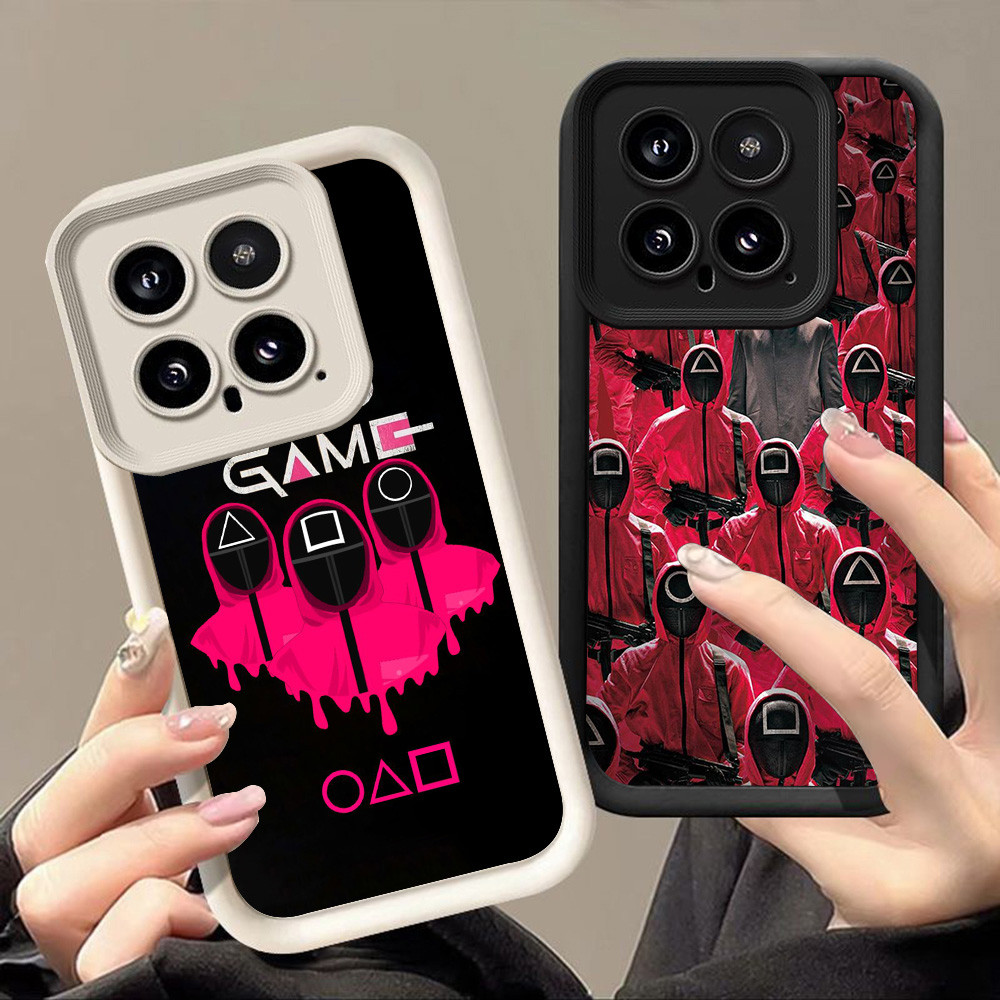 Casing untuk Xiaomi Redmi 15 15T 15C K60 Ultra POCO M3 13T 14T C65 13C 14 M4 M7 Pro Q-60 Fashion Squ