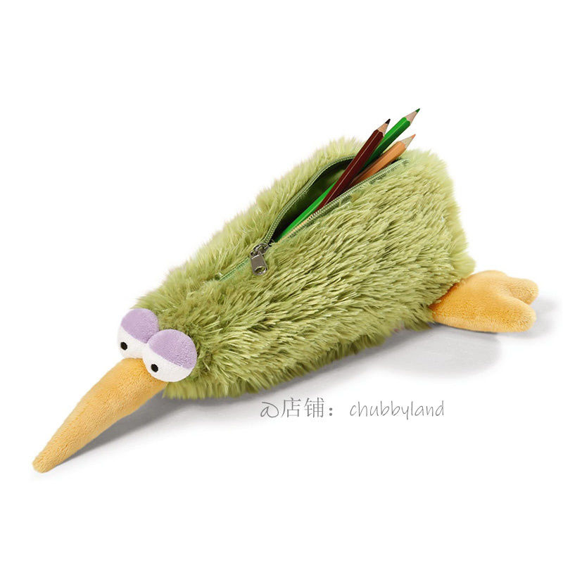 

Burung Nasional Selandia Baru Burung Kiwi NICI Kiwi Tas Pena Boneka Mainan Mewah Tas Pena Burung Ki