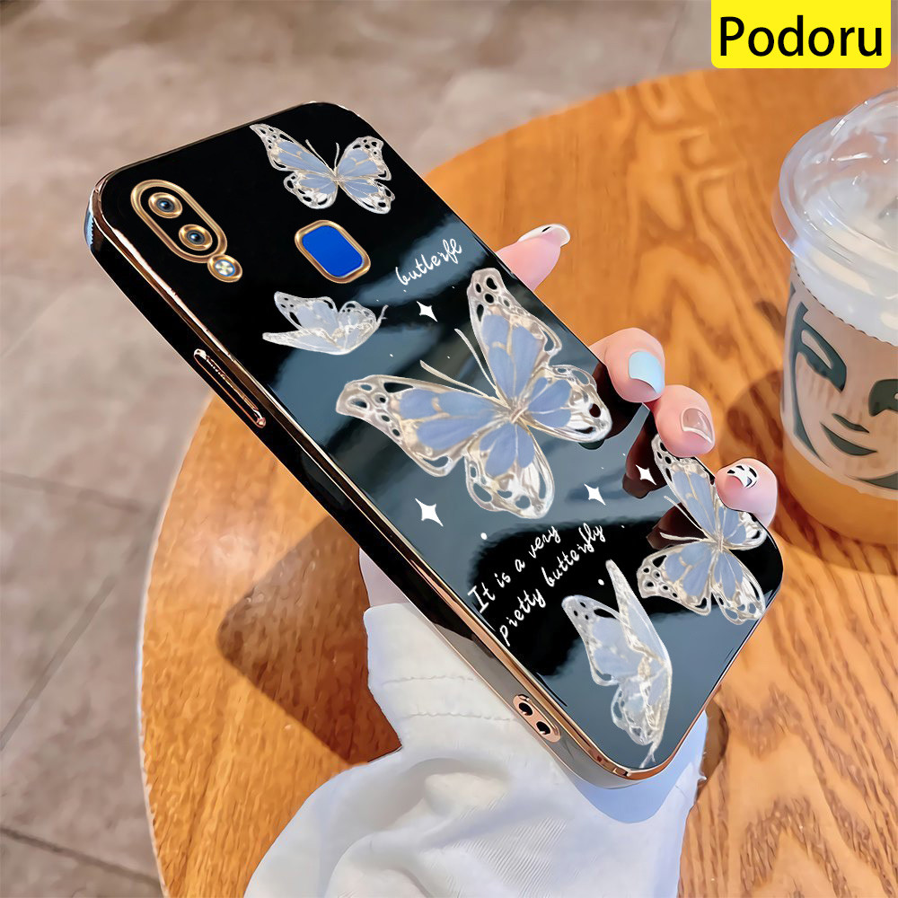 Case Ph Vivo Y91 Y95 1816 1817 1811 1807 Casing HP Softcase Kesing Lucu Case Phone Cassing Soft Kupu