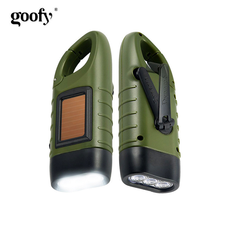 Senter Flaslight Lampu Led Handle  GOOFY Outdoor Tangan merangkak generasi listrik LED Cahaya cahaya