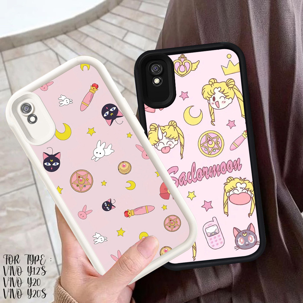 R-39 Cute Sailor moon Case Lembut Casing untuk Xiaomi Redmi Note 9A A1 7 9T Pro Cover