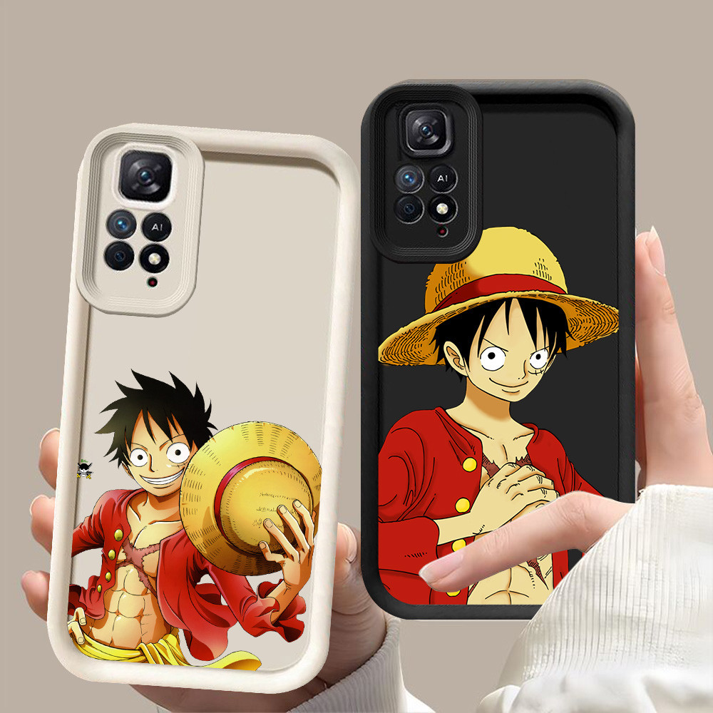 D-37 One Piece Luffy Case Casing untuk Xiaomi Redmi Note 11S 11 11T SE Pro 5G