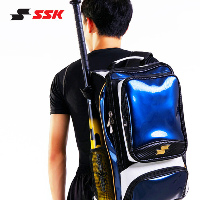 Japanese SSK Baseball Softball Equipment Bag Backpack Adult Professional Embroidery Training Competi
