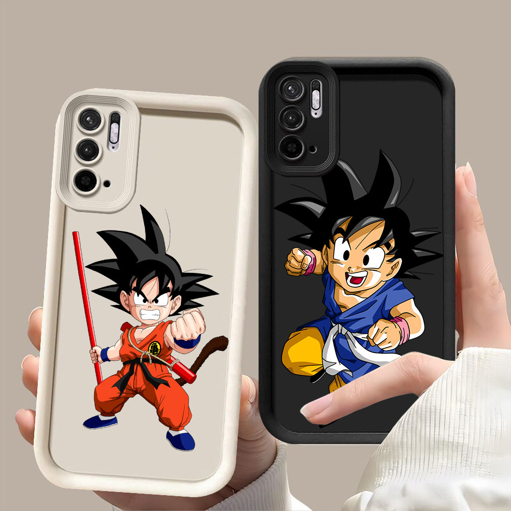 D-98 Dragon Ball Goku Case Casing untuk Xiaomi Redmi Note 10T 10S 10 Pro 5G
