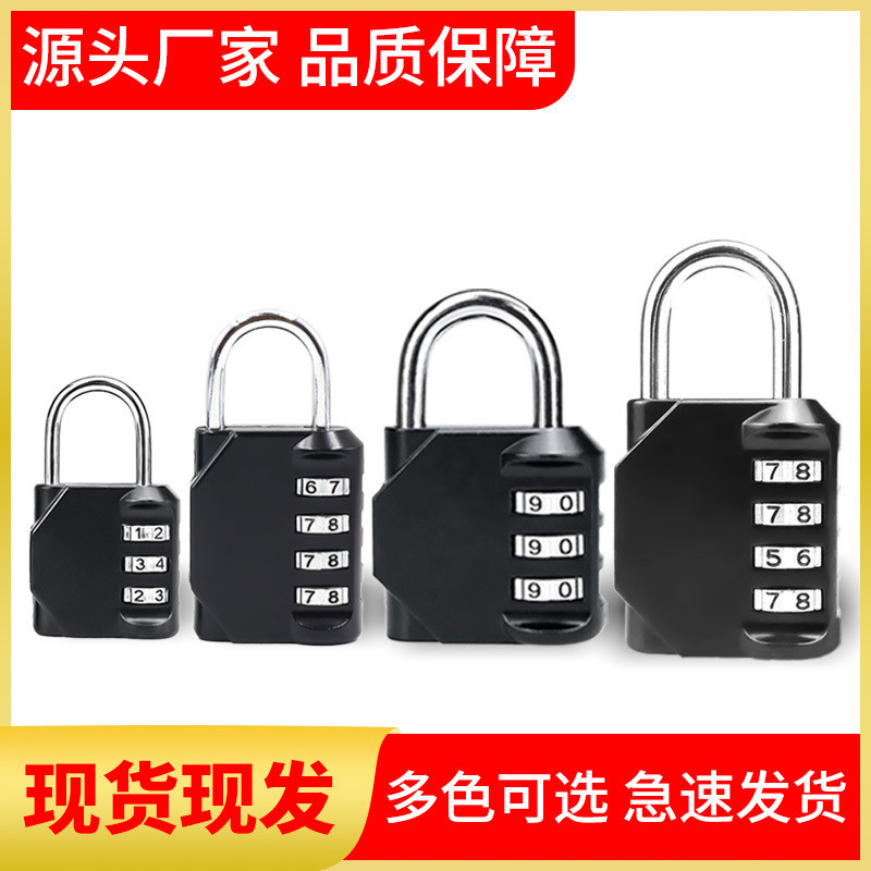 Kunci Gembok Kombinasi Angka Pasword Anti Maling  Kunci kata sandi zinc yang besar padlock, keamanan