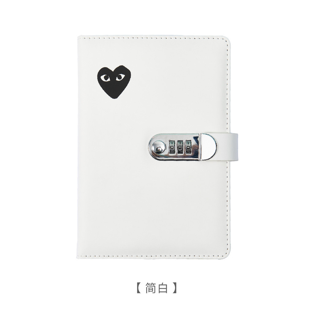 

Buku harian pelajar gaya Jepang dengan kunci, buku rekening tebal, buku kata sandi, buku catatan pa