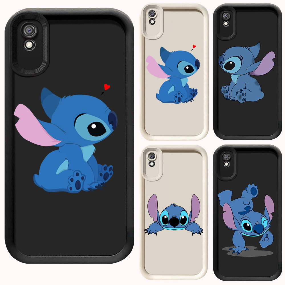 D-101 Stitch Case Casing untuk Xiaomi POCO M3 Redmi Note 6A 9A 7 9T Pro
