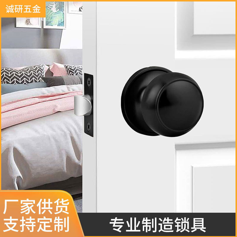 Kunci Pintu Door Lock  Kunci tanpa baja stainless diam untuk kamar tidur, rumah, dinding latar belak