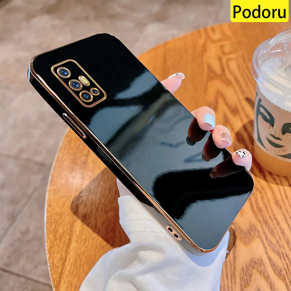 Case Casing Hp Vivo V19 V19 NEO V17 1919 Softcase Migun Case Polos Pelapisan Silikon Kesing Hp Perse