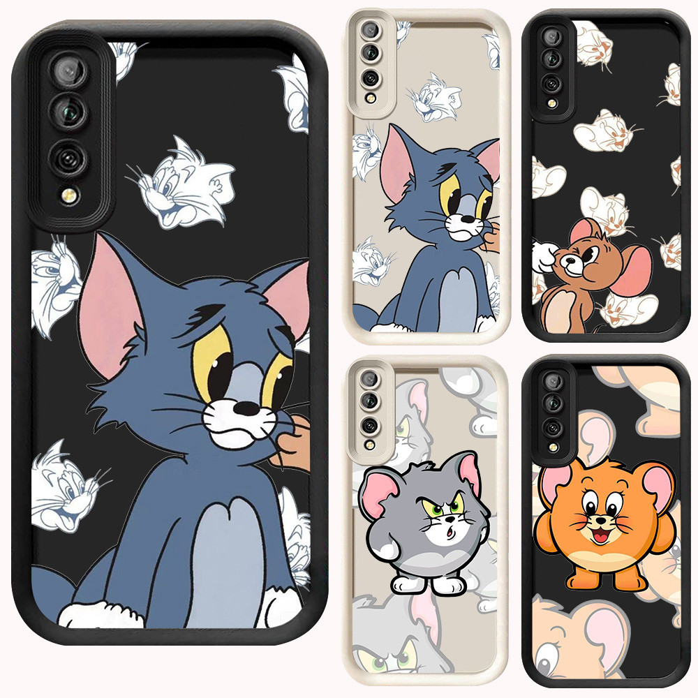 D-85 Cat Mouse Couple Case Casing untuk Samsung Galaxy A02 A30 A50s A7 M02 A50 A10 A30s