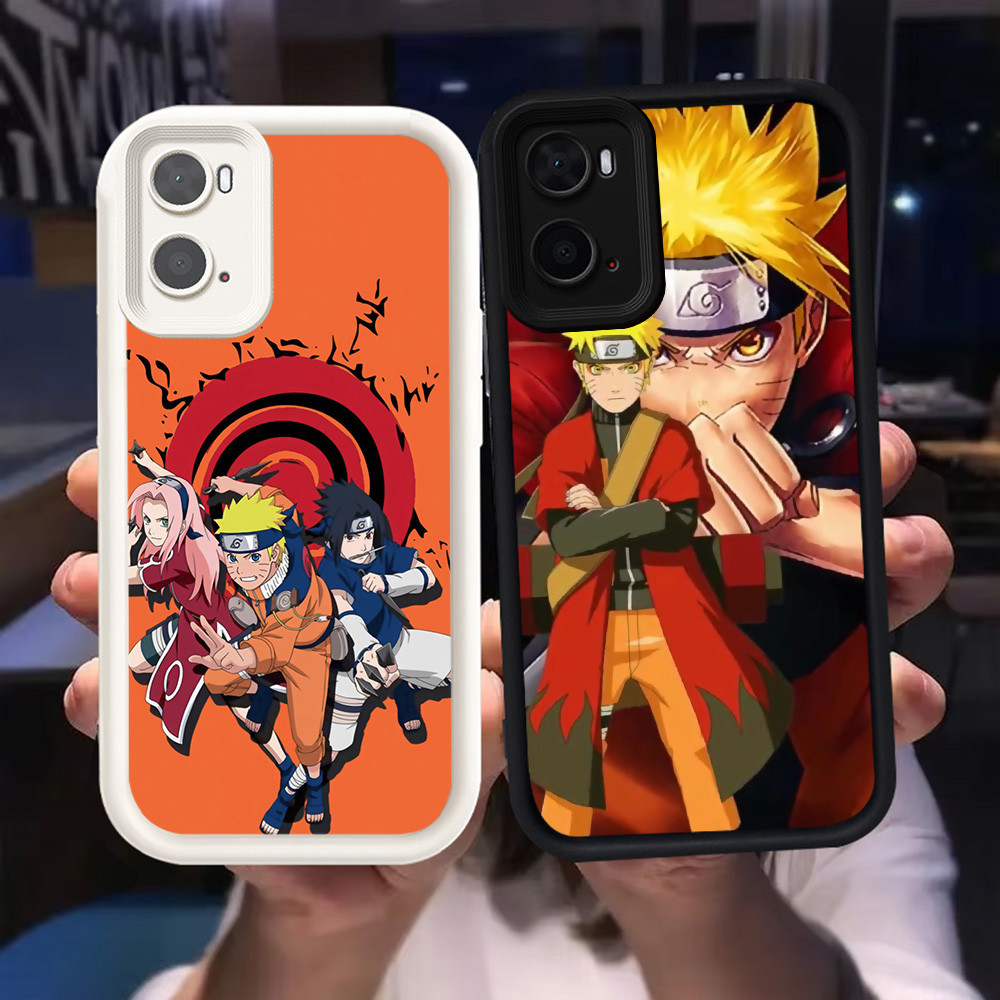 Z-33 Naruto Putih Hitam Casing untuk OPPO A77 A96 A77s Realme C33 9i Case