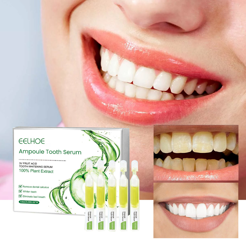 EELHOE Teeth Whitening Serum to Remove Stains Bad Breath Whitening Teeth and Whitening Teeth