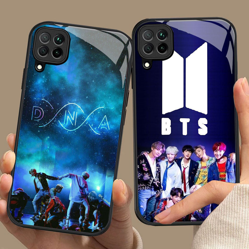 HK-61 B-BTS Boy HD Glass Casing untuk Samsung A12 M32 M12 A22 5G