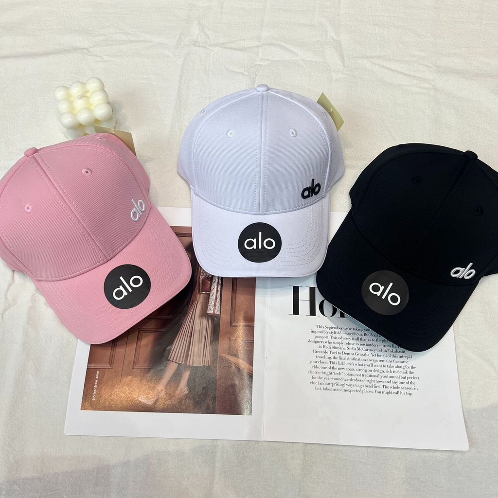 【FREE ONGKIR 】Topi  Alo yoga untuk gaya musim panas pria wanita di luar, perlindungan matahari bayan