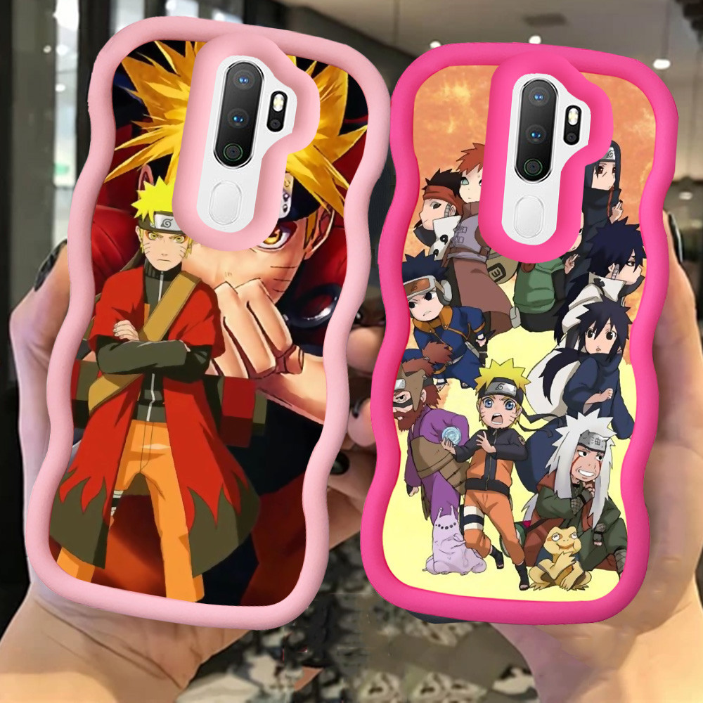 Z-33 Naruto Merah Hitam Pink Casing untuk OPPO A9 F11 A5 2020