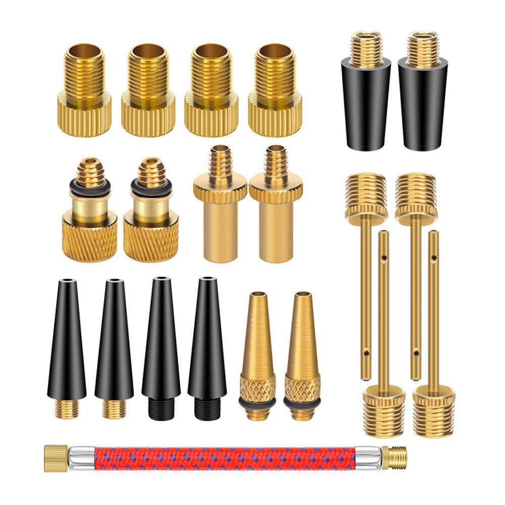 Tutup Pentil Ban Mobil Motor  21pcs logam air nozzle sambungan pompa set plastik gas jarum basket ak
