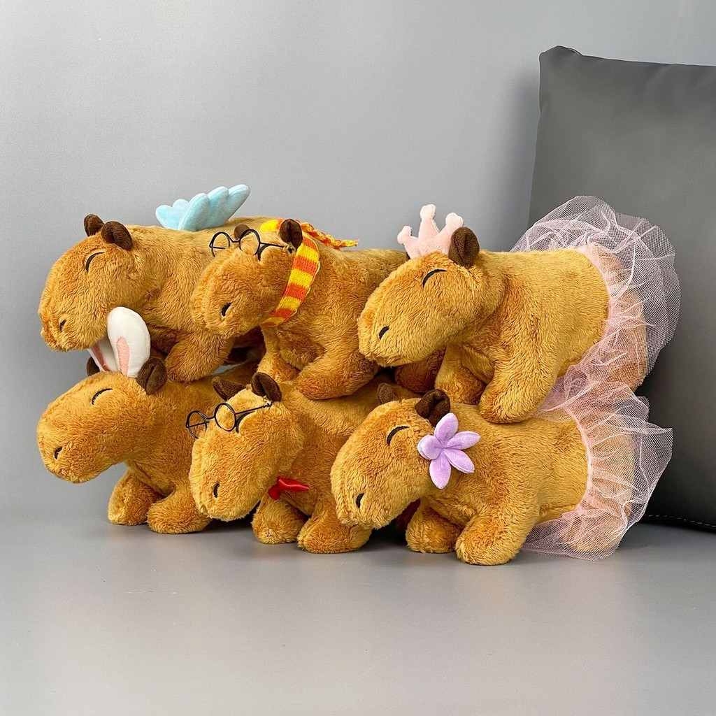 

Boneka Mini Anak New Capibala capybara mouse plush toy claw machine Import