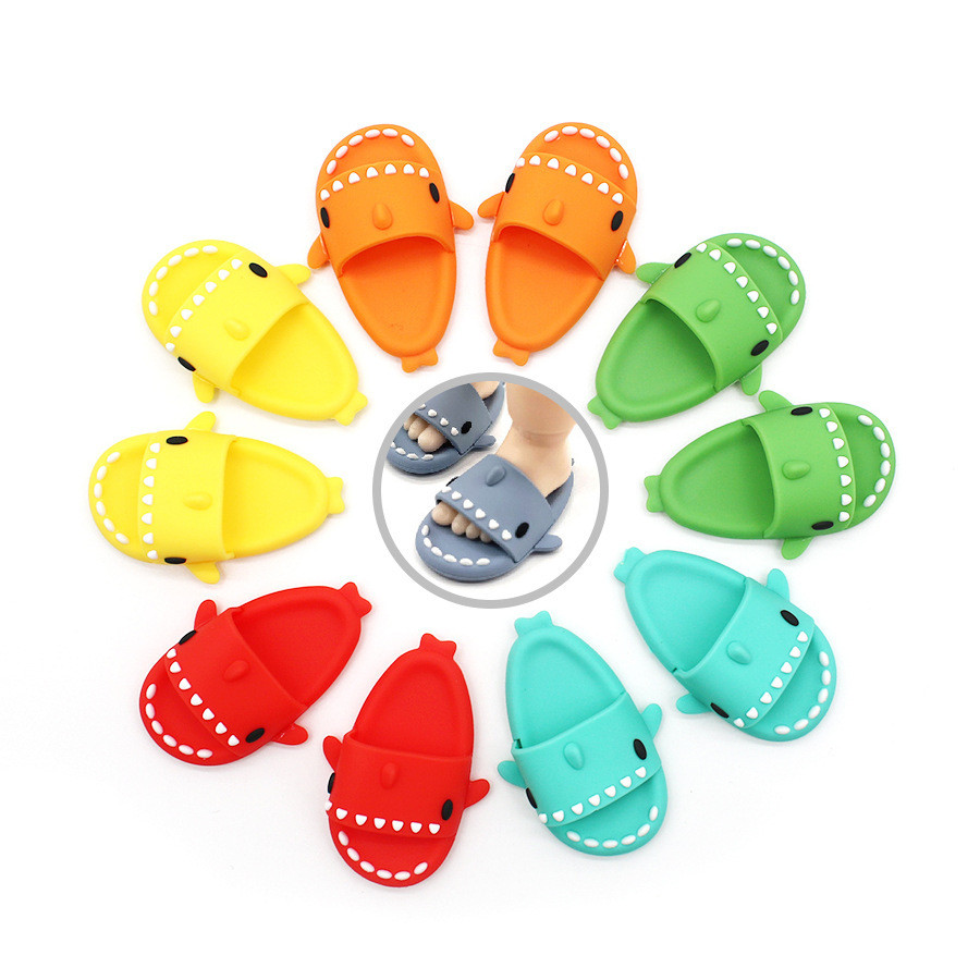 Boneka  BJD hiu ob11 mode mini sandal labubu kain kecil boneka aksesoris sepatu