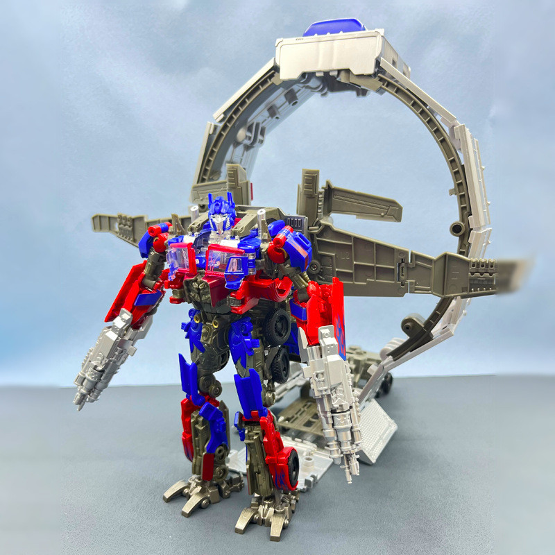 Robot Mainan Anak  Baimi CY-01 senjata kereta set versi film SS sayap terbang cincin arsenal ransel 