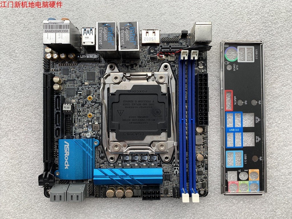 X99E ASRock AC X99 motoard ITX mini E5V3 E5V4 server