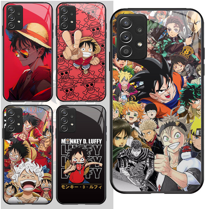 HD Kaca Casing untuk Samsung A23 A53 A73 A32 J4 Core A13 J6 Note 9 A52 A52S J7 A72 A33 Plus Prime Pr