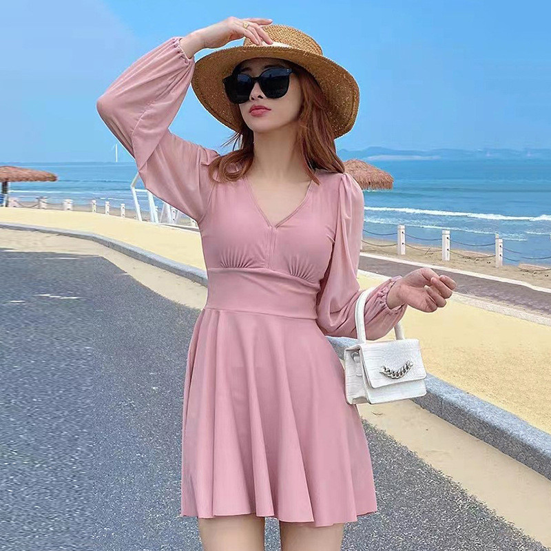 Baju Renang Wanita Anak Perempuan  Baju Renang Wanita Anak Perempuan  Wanita Swimsuit warna solid le