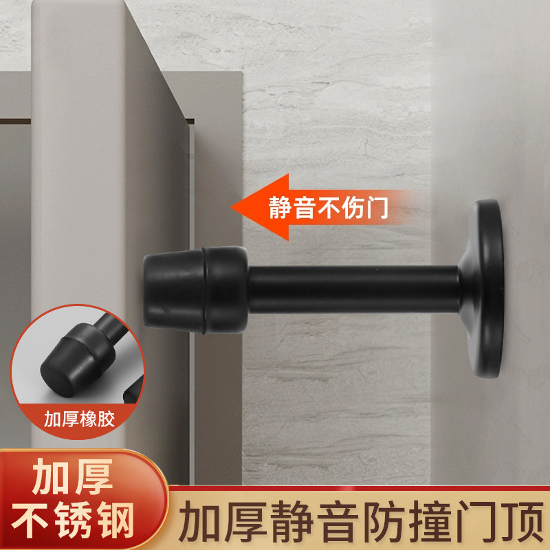 Penahan Pintu Door Stopper  Bukan perforasi baja stainless terbesar atas, rumah tangga, kaca kamar m