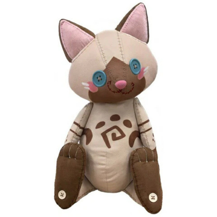 Boneka  baru Felyne Monster Hunter Cat Plush Doll  Import