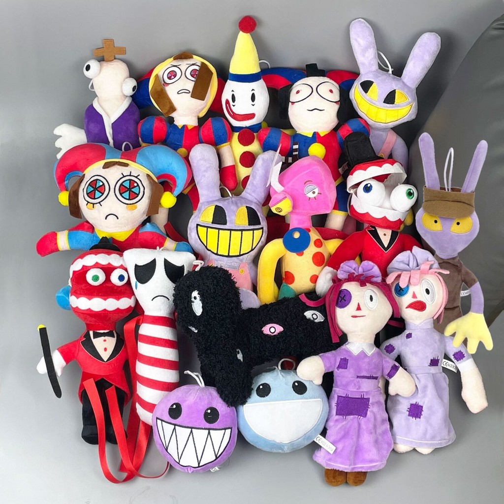 

Boneka Mini Anak Amazing Digital Circus Clown Plush Toy Doll Import
