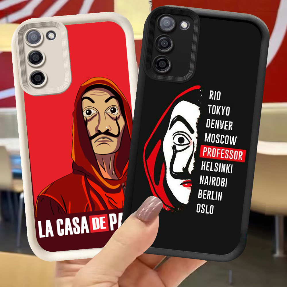 XI47 La Casa De Papel Casing untuk Samsung S21 M02 A31 A03 A51 A71 Core FE A02s S20 M02s A02 A03S Hi