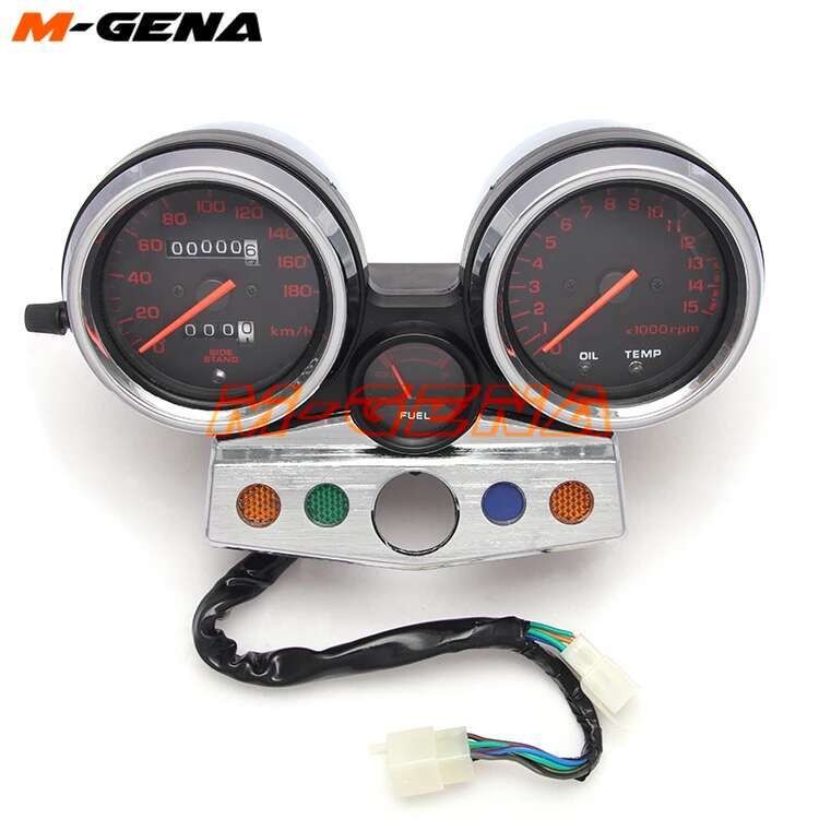 instrumen Rakitan baru pengukur meteran kluster speedometer odometer tachometer untuk CB400 1995 19