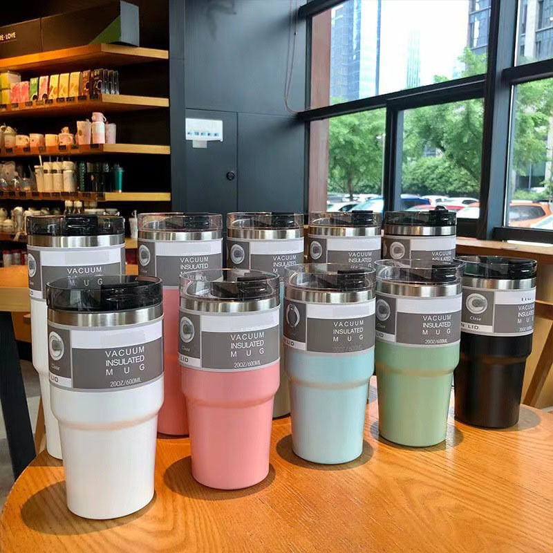 Termos Cup  304 stainless steel insulasi cat 30oz es sip bir mobil cangkir kopi