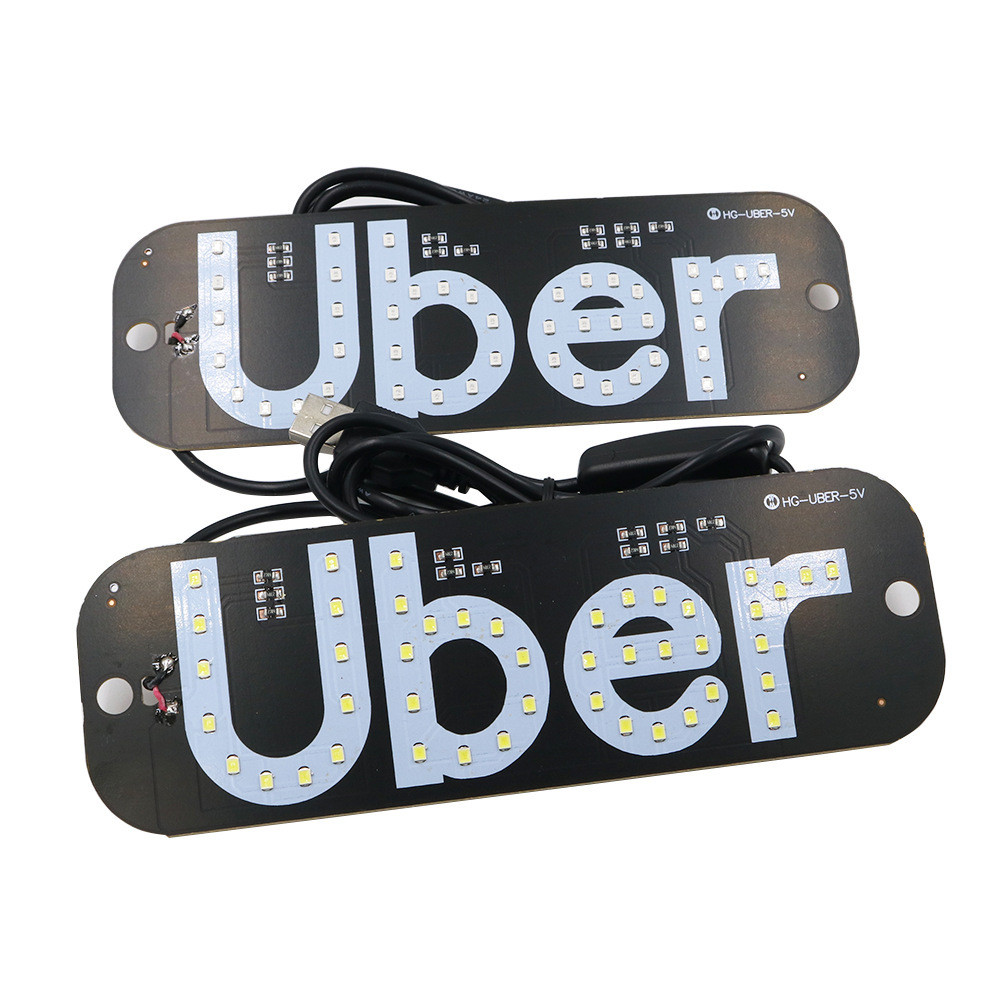 Lampu Aksesories Mobil  TAXI Mobil USB LED Dekorasi Lampu UBER
