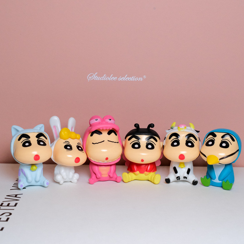 

Boneka Crayon lucu tangan Seri hewan peralatan baru kecil Dekorasi kue diy dekorasi mobil